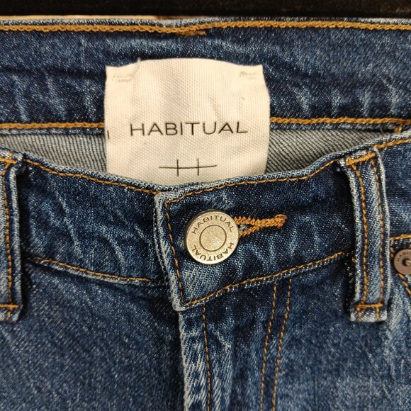 Habitual Lennox Cotton Lyocell Denim Jeans 6 28 Straight Leg - Picture 6 of 9
